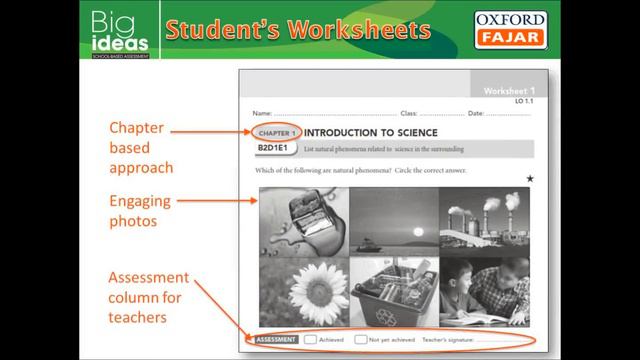 BIG IDEAS SC F1 WORKSHEETS (Promo Video) смотреть онлайн