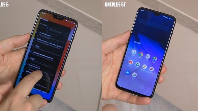 Обзор Oneplus 6T Vs Oneplus 6: 