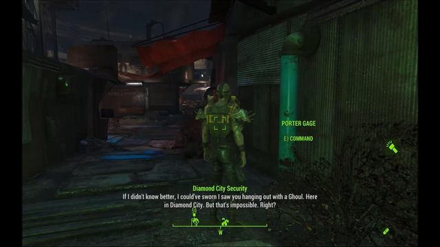 Fallout 4: Diamond City Security needs to get his eyes checked смотреть онлайн