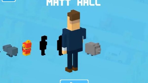Играем в игру Crossy Road и говорим как открыть секретных пе