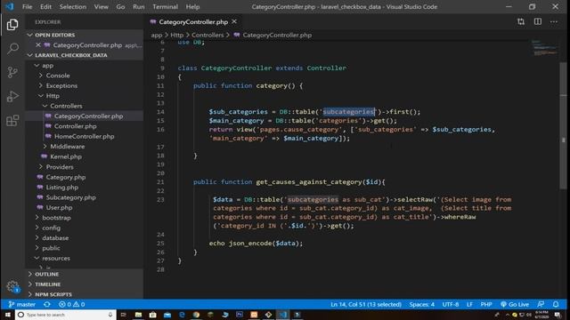 Advance Category Filter in Laravel with Check boxes using JQuery & Ajax смотреть онлайн