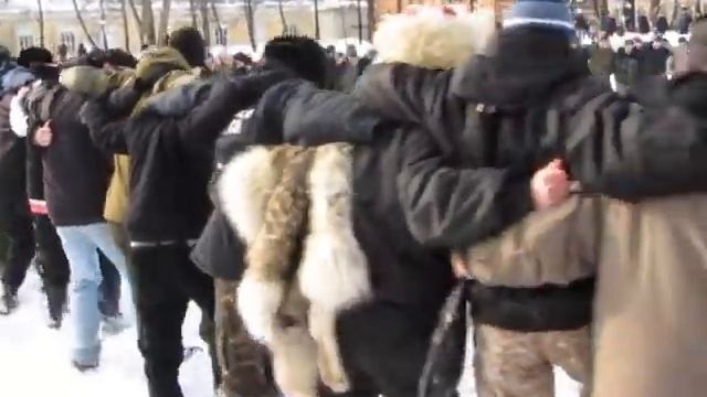 БУЗА в Санкт Петербурге. Масленица 2011.wmv