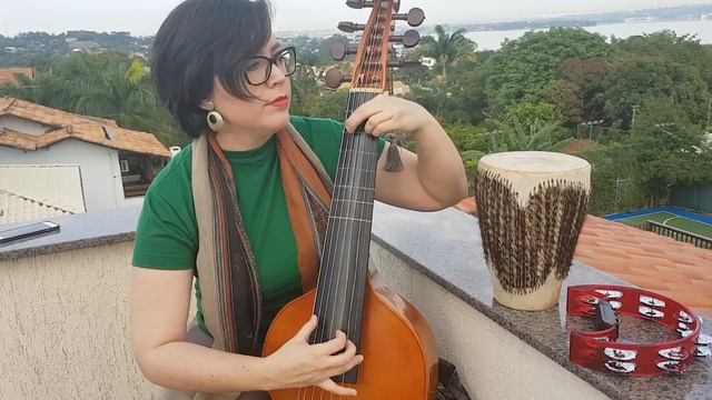 Legend of Zelda Majora's Mask OST - Deku Palace cover (viola da gamba) смотреть онлайн