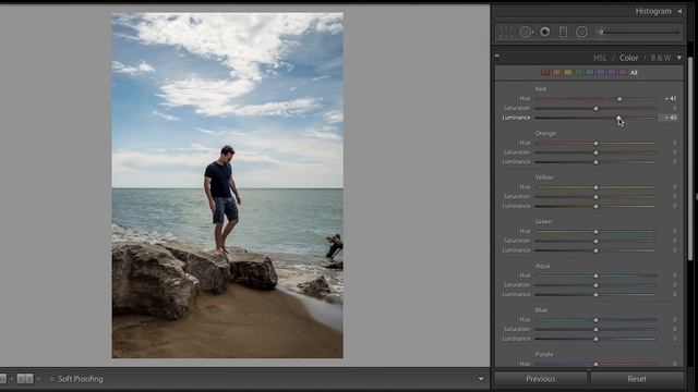How to use the HSL  COLOR panel in LIGHTROOM