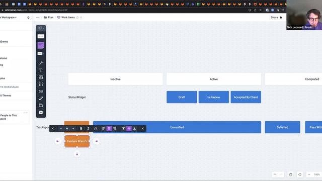 Nick & Gabe discuss work item status widget behavior with a requirement's test report смотреть онлайн