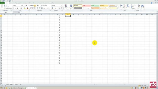 AUTOFILL in EXCEL 2010 - How to use auto fill function - formula смотреть онлайн