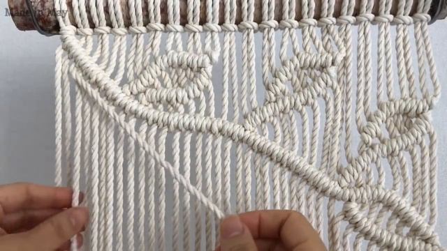 [Eng sub] DIY Macrame letter holder / 마크라메 레터홀더 смотреть онлайн