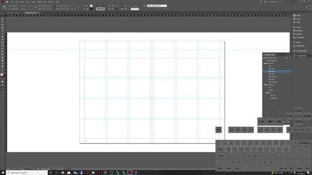 InDesign Introduction - making the basic template смотреть онлайн