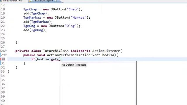 Javadan boshlang'ich darslar -83- FlowLayout смотреть онлайн