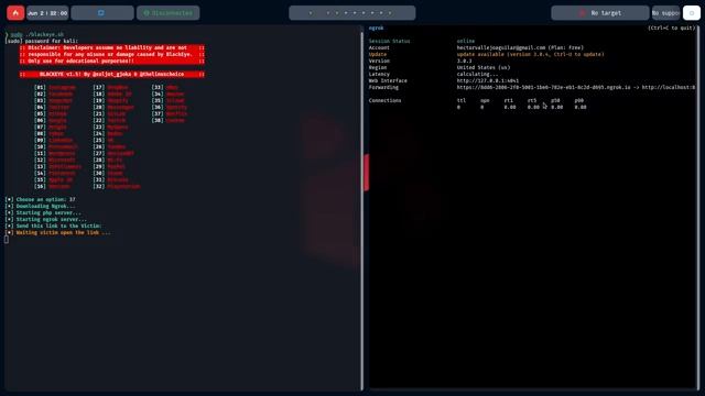 Phishing Tool : Blackeye смотреть онлайн