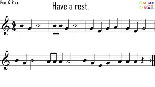 Recorder play along - 53. Roll and Rock (BAGE) смотреть онлайн