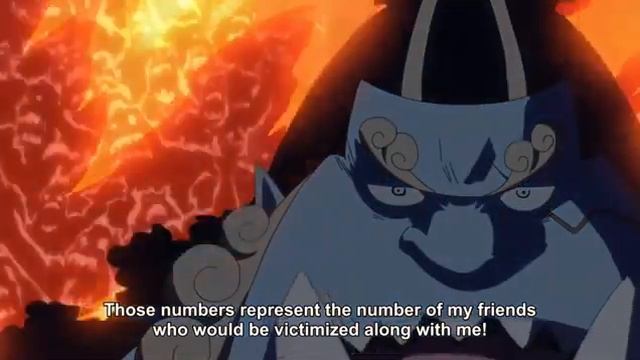Jinbei expresses Luffy as his captain смотреть онлайн
