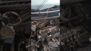 КИА Рио 3 Натяжитель цепи вернуть в исходное положение 2