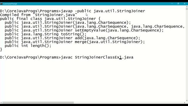 Java StringJoiner class with Other Methods|| Strings in Java Program|| java.util.StringJoiner|| #33 смотреть онлайн