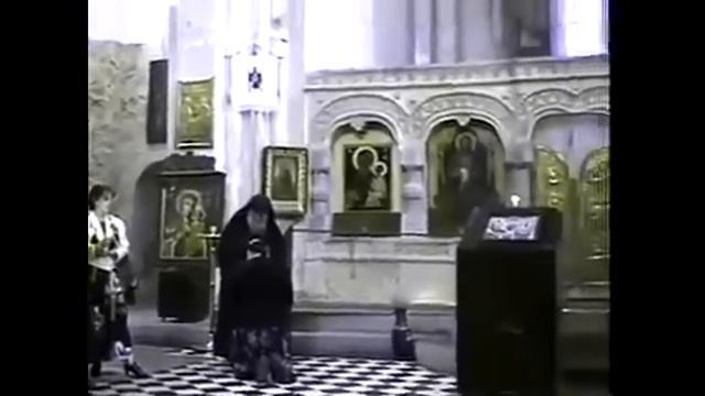 Преподобный Гавриил Ургебадзе в храме 1994 год смотреть онлайн