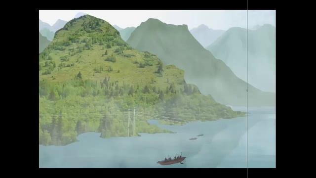 Fog on the Water - Timelapse in Paint Tool Sai and Photoshop смотреть онлайн