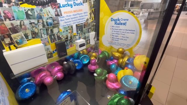Winning At The Famous Lucky Duck Claw Machine! смотреть онлайн