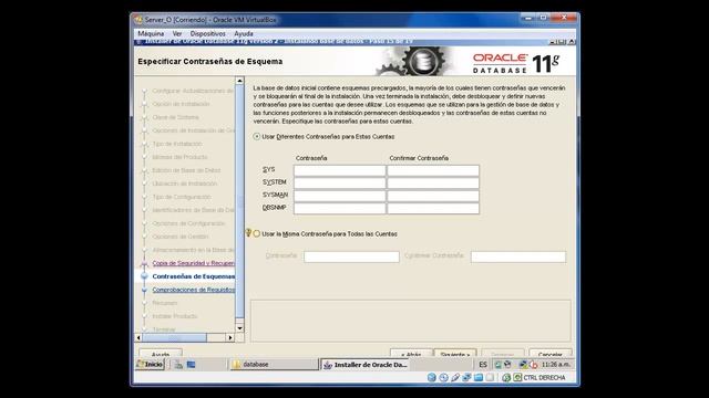 Oracle Database 11.2 g Instalacion y Configuracion смотреть онлайн