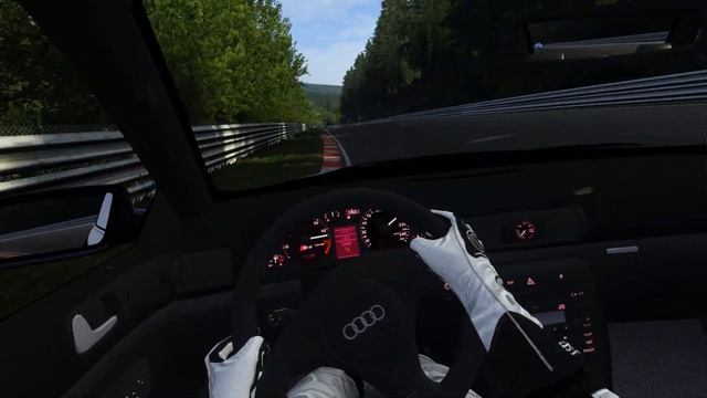 [VR] 1230hp RS4 Limo Nurburgring Nordschleife - Rush Hour - Assetto Corsa VR смотреть онлайн