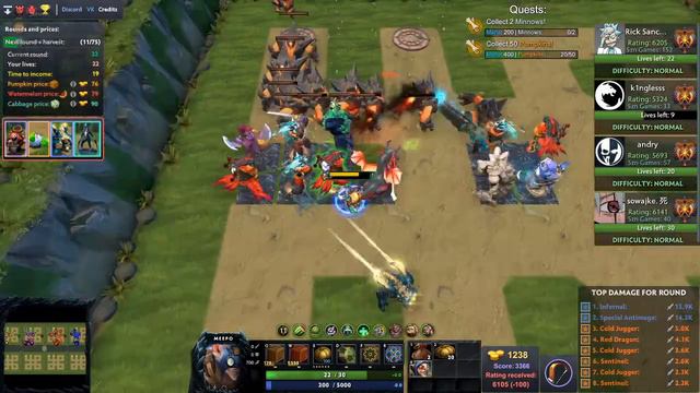 Random Farm TD Dota 2 смотреть онлайн