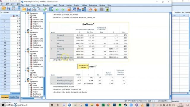 SPSS #18 - Multiple Linear Regression - Moderator - Theory смотреть онлайн