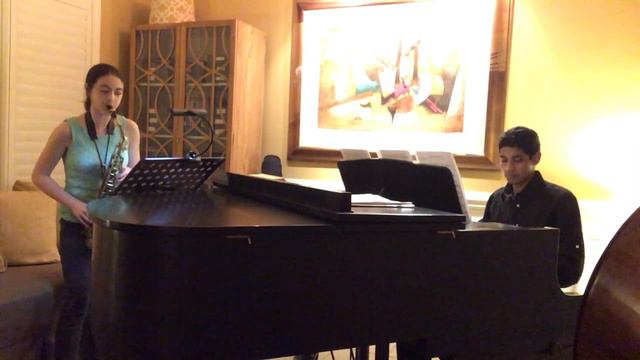Alto Saxophone Sonatine смотреть онлайн