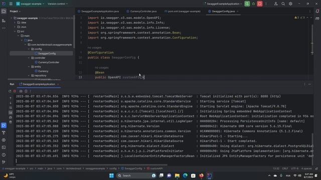 Configurando Swagger - Spring Boot смотреть онлайн