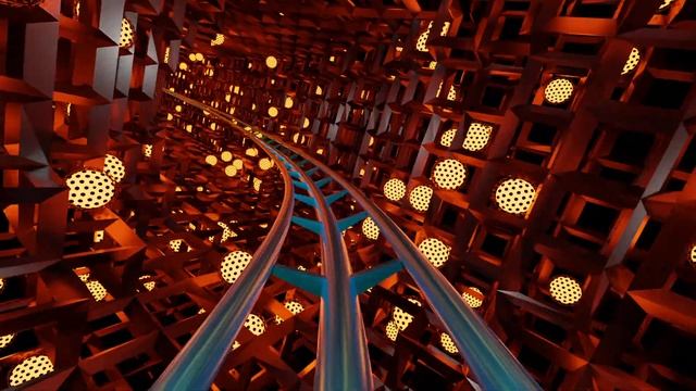 RollerCoaster - Abstract World - Blender смотреть онлайн