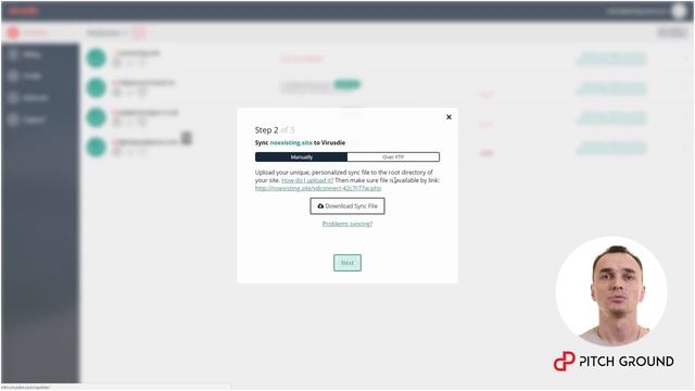 How To Connect Your Website To Virusdie | PitchGround смотреть онлайн