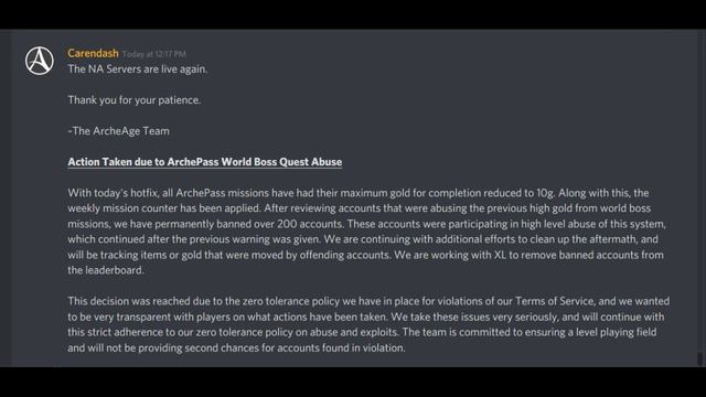 Archeage unchained 1st massive ban wave archepass expliot смотреть онлайн