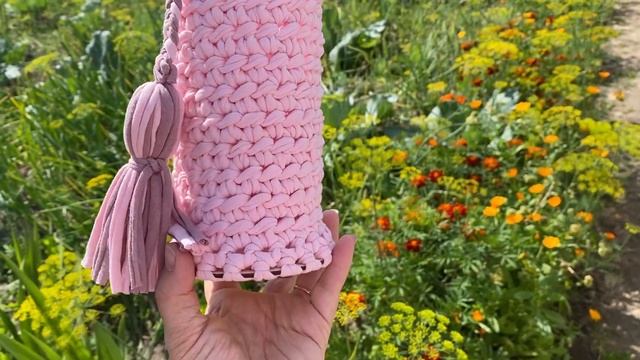 Подарочная упаковка крючком из трикотажной пряжи смотреть онлайн
