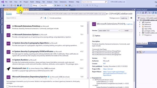 C# PostgreSQL Online 90 How To Install Npgsql In Visual Studio