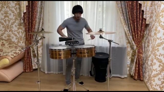 TIMBALES SOLO | HALIM DRUMMER | TIMBALES LESSONS | TIMBALS FILL | MASTERCLASS | PERCUSSION SOLO | смотреть онлайн