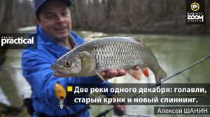 Две реки одного декабря: голавли, старый крэнк и новый спиннинг. Алексей Шанин. Anglers Practical