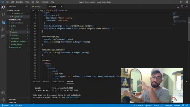 Intro to textbox, checkbox and controlled component in react.js | Introduction to forms in react #1 смотреть онлайн