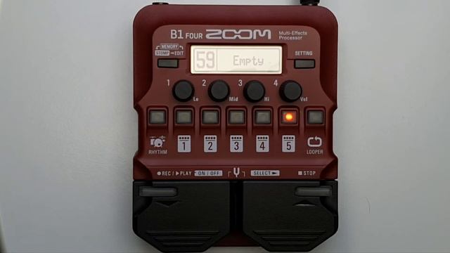 #041 How To Activate The Looper ZOOM B1 FOUR смотреть онлайн
