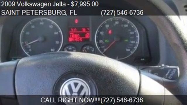 2009 Volkswagen Jetta SE for sale in SAINT PETERSBURG, FL 33 смотреть онлайн