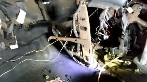 Снимаем печку на тойота королла ее103