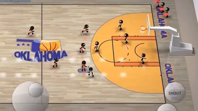 [Stickman Basketball] Awesome and easy goal! смотреть онлайн