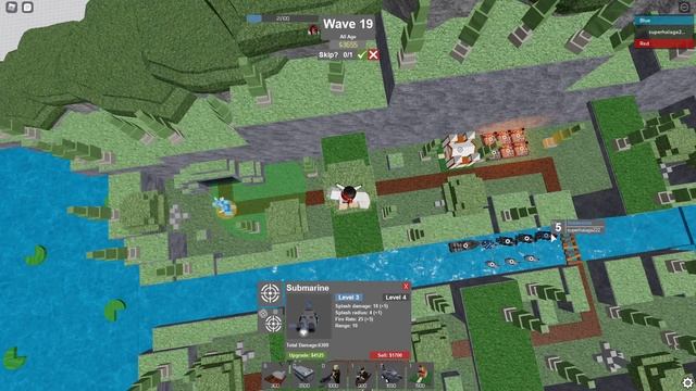 [Roblox] Evolution Evade - Soloing All Age Normal on Waterfall (Poseidon mission) смотреть онлайн