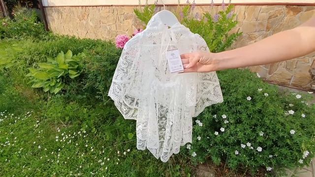 Накидка "Восточная сказка" на венчание, крещение, для посещения храма смотреть онлайн