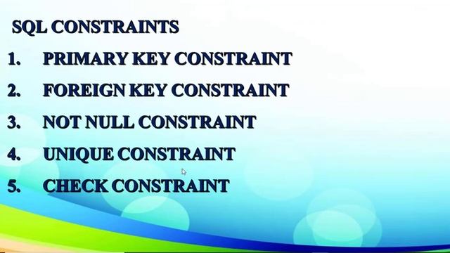 II puc sql revision смотреть онлайн
