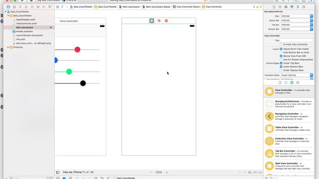 Basic iPhone - Swift 3: Module 2 - Color Palette - Iteration 6 - Navigation 7/11 смотреть онлайн