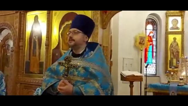 Поздравление настоятеля Казанского храмав Теплом Стане прот. А. Зорина. смотреть онлайн