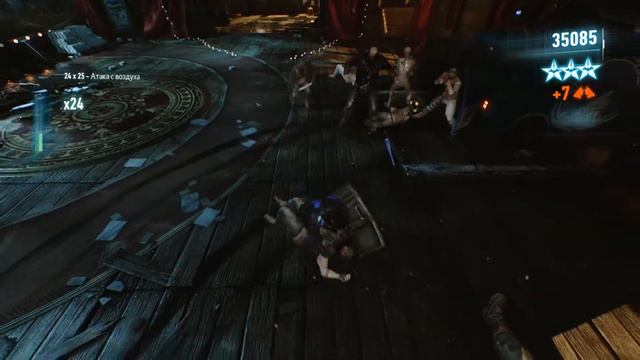 Batman: Arkham Knight, испытание "Наживка для акулы" за Найтвинга со 108300 очками смотреть онлайн