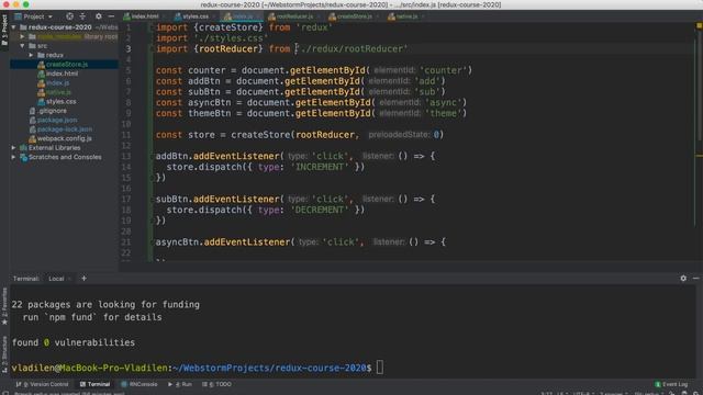 Redux Полный Курс
