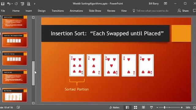 Java1-06 Sorting Algorithms and Big O - Demo2 - Selection and Insertion Sort смотреть онлайн