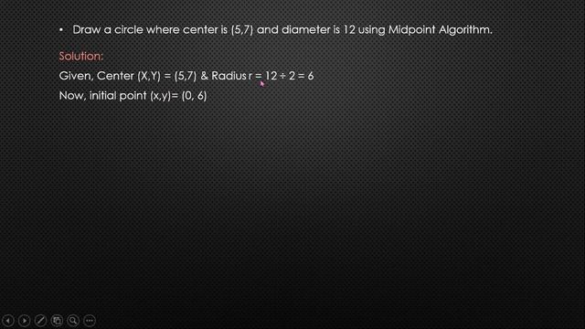 Mid-Point Circle Drawing Algorithm - Computer Graphics смотреть онлайн