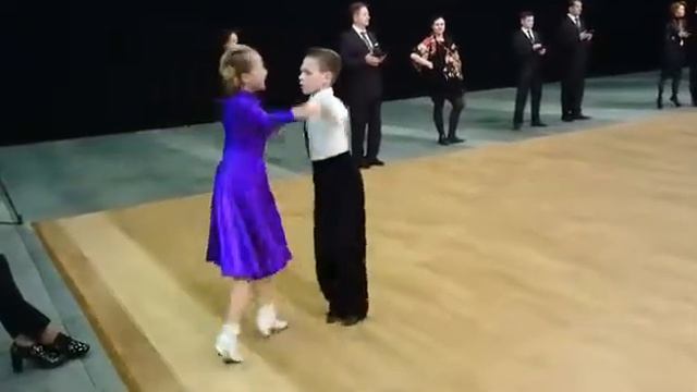 Александра Чижик и Алексей Шабан - Румба/ Rumba - "Кубок Санкт-Петербурга, Ювеналы 2. смотреть онлайн