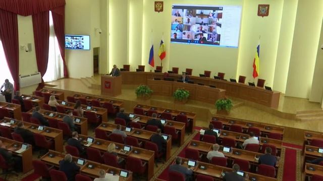 Отчет губернатора Ростовской области В.Ю.Голубева смотреть онлайн